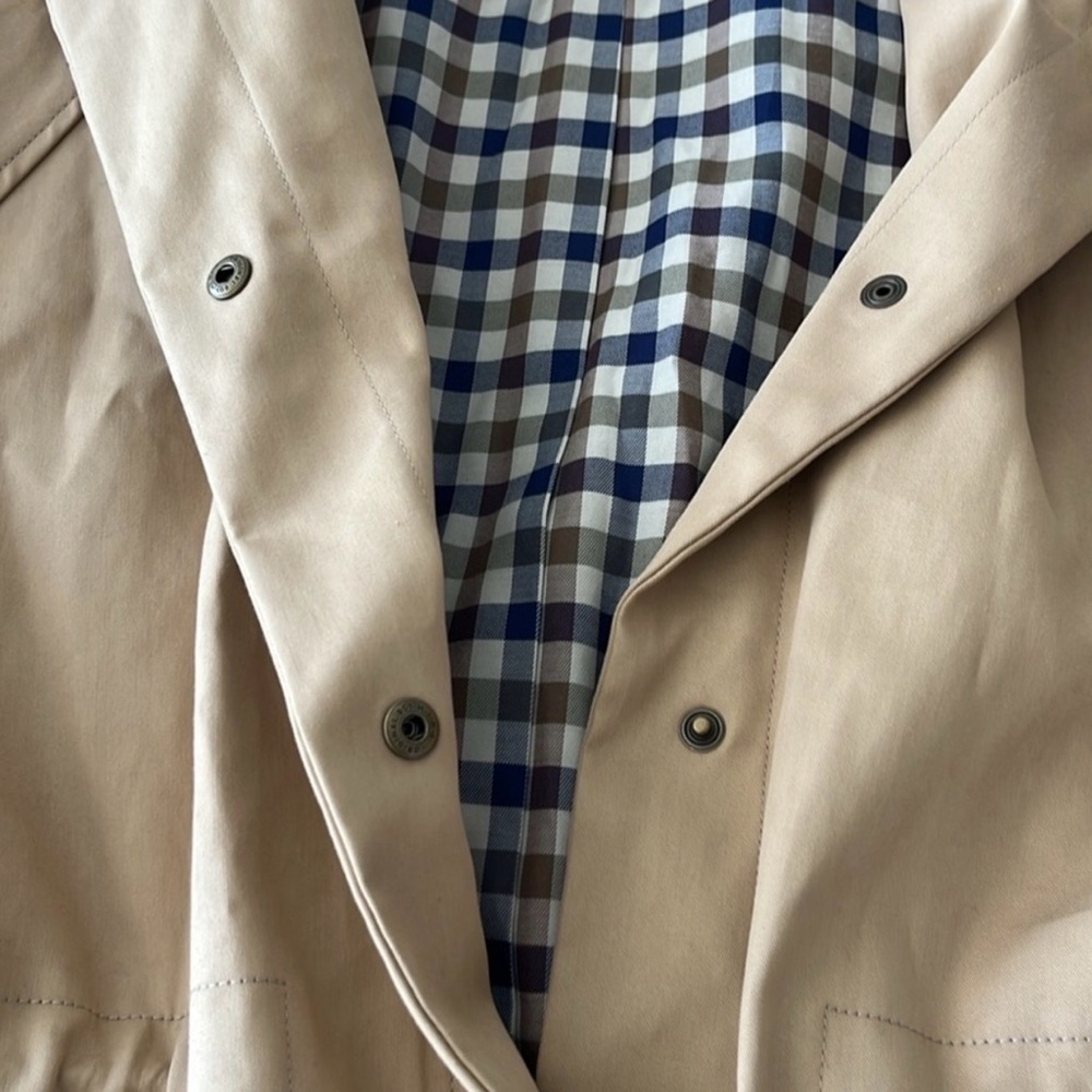 Sezane Women’s Hugo Parka Size 10 (42), Sand - Picture 7 of 10